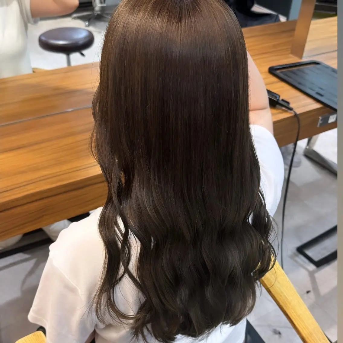カラー ヘアカラー トリートメント 優梨💞 /透明感カラーのヘアスタイル