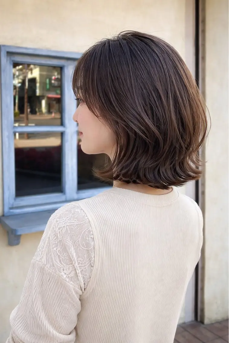 ミディアム amie by afloatのヘアスタイル