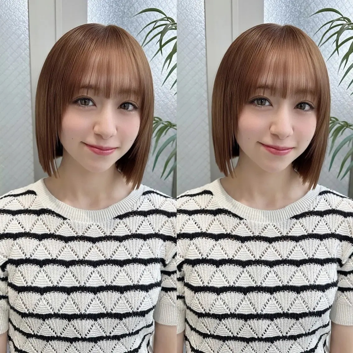 ショート ボブ 💗ショート×ボブ 韓国レイヤー宮内諒のヘアスタイル