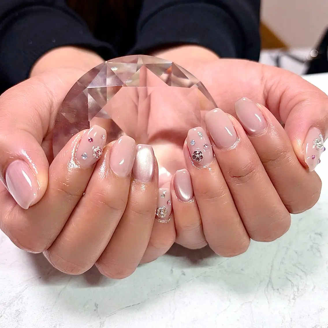 ネイル シンプルネイル private salon Reiのネイルデザイン