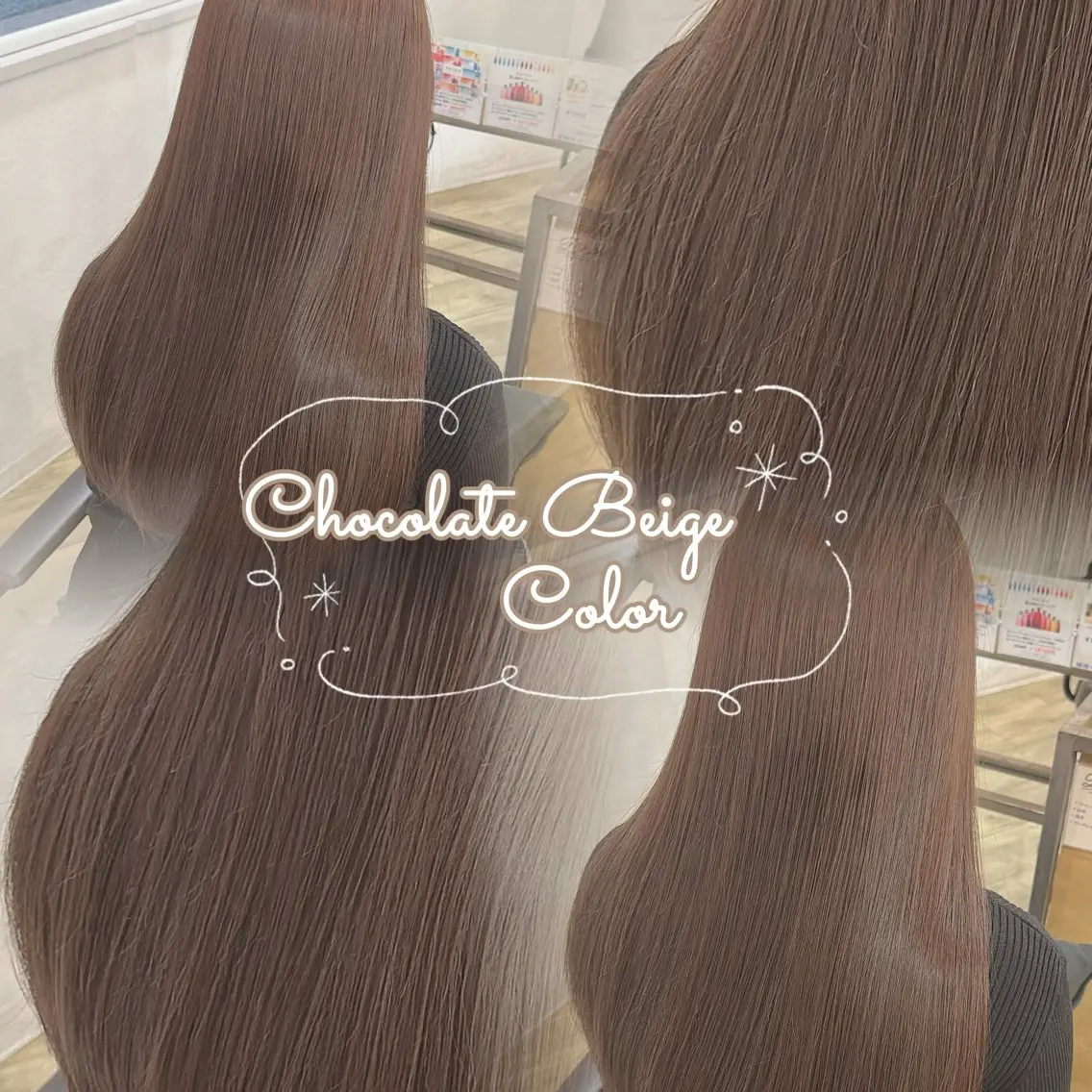 ロング ヘアカラー 🎀ITSUKI暖色 カラー/レイヤー🎀のヘアスタイル