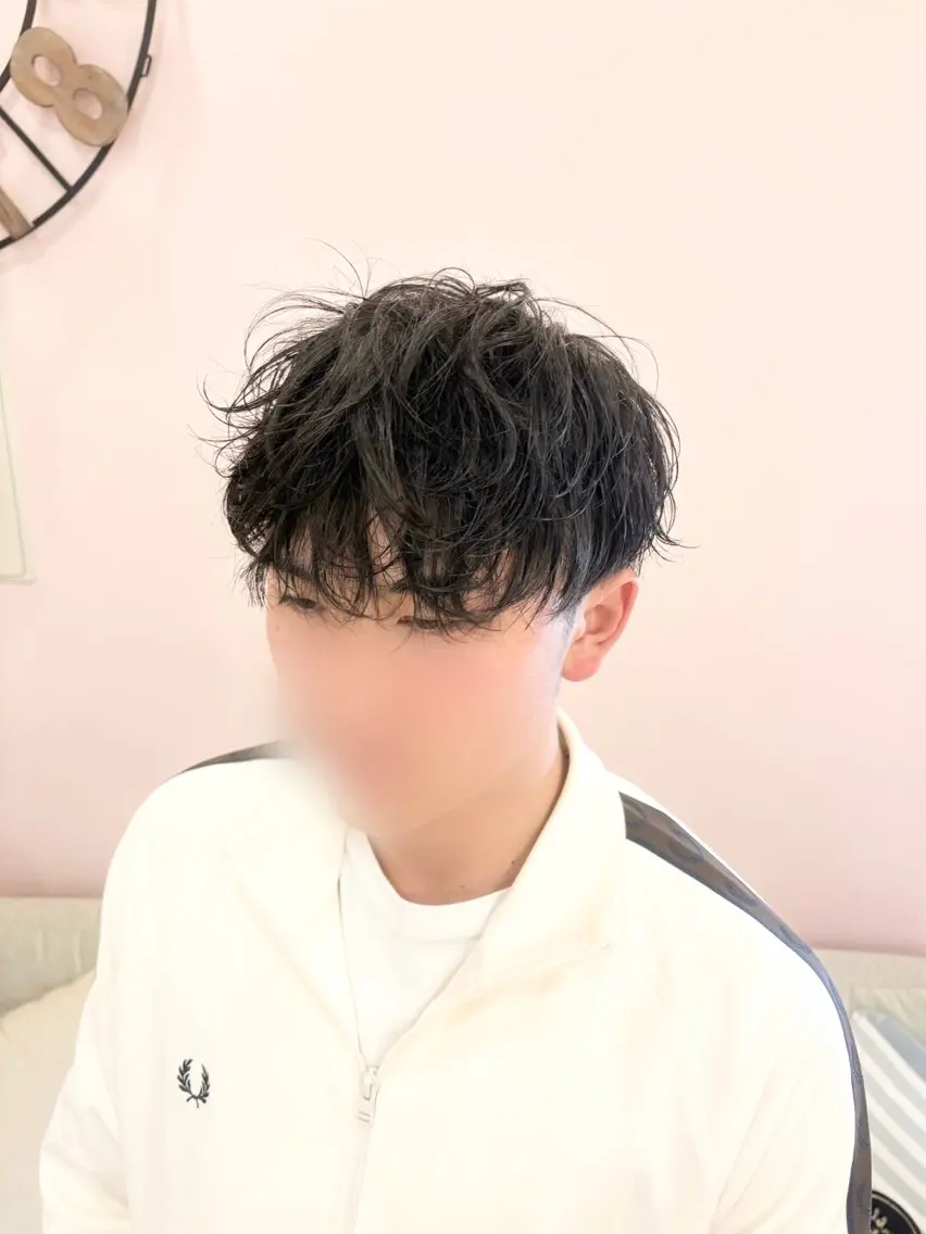 パーマ メンズ カラー0円モデル募集 ♡nanami♡のヘアスタイル