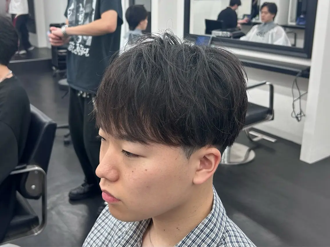 メンズ 🔥メンズパーマ特化 🔥¥7700/のヘアスタイル
