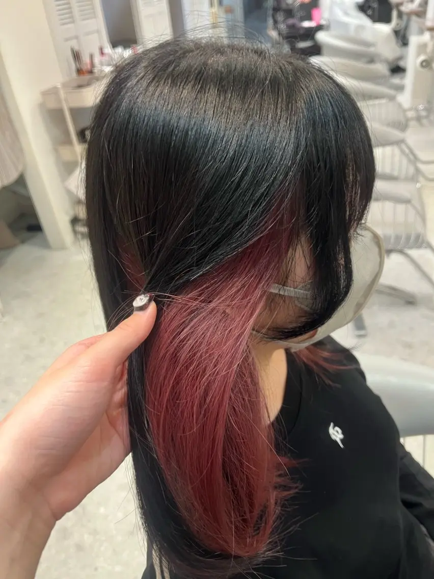 カラー インナーカラー よしおか †❤︎のヘアスタイル