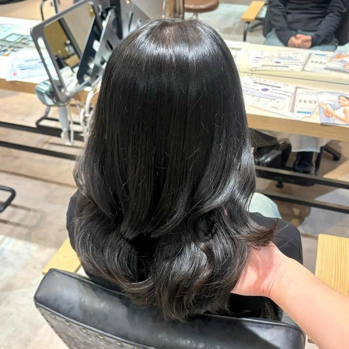 セミロング カラー 透明感カラー ヘアカラー しょう / 透明感カラー🍃のヘアスタイル