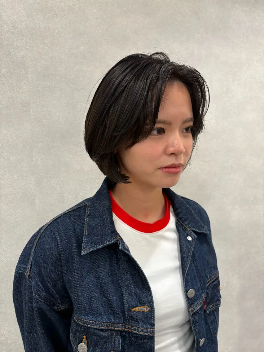 ショート カット ショート・ボブ 🌈chinaのヘアスタイル