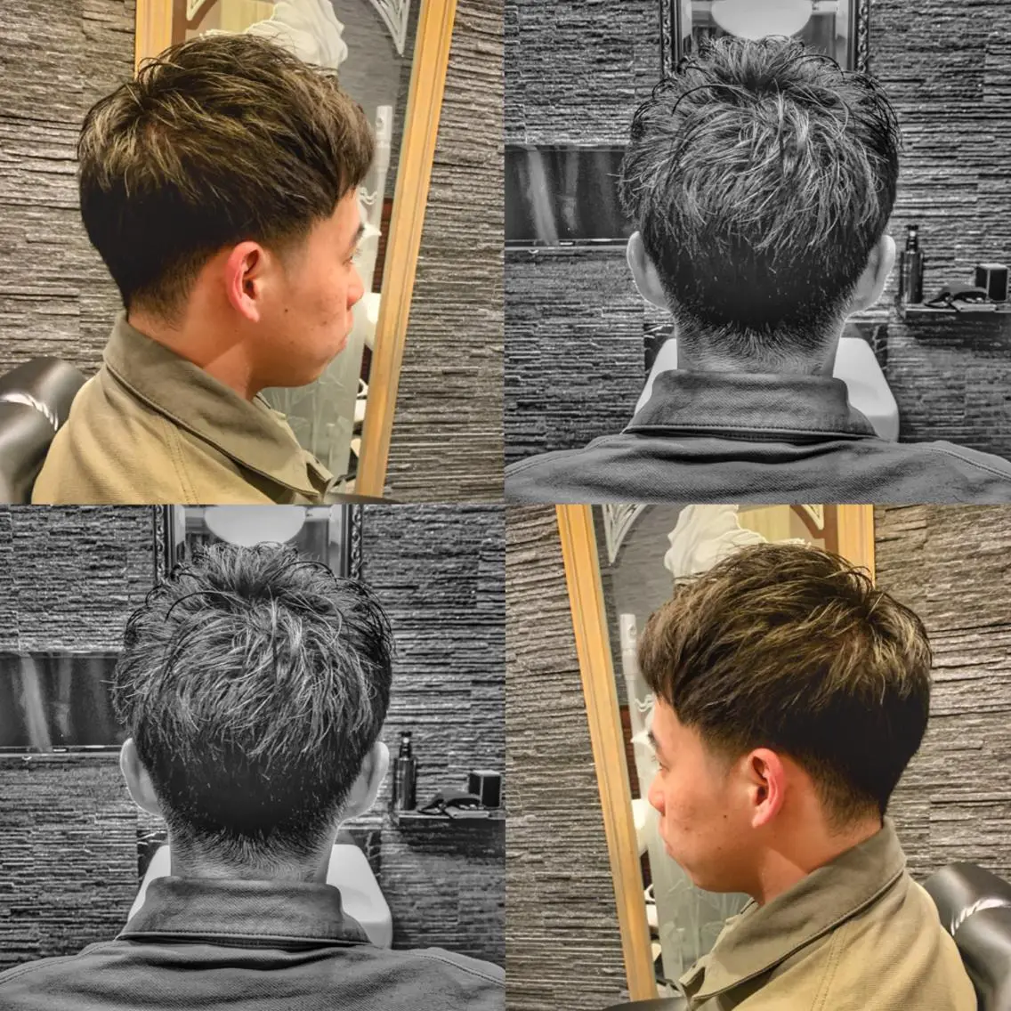 ショート メンズ 行平 成穂のヘアスタイル