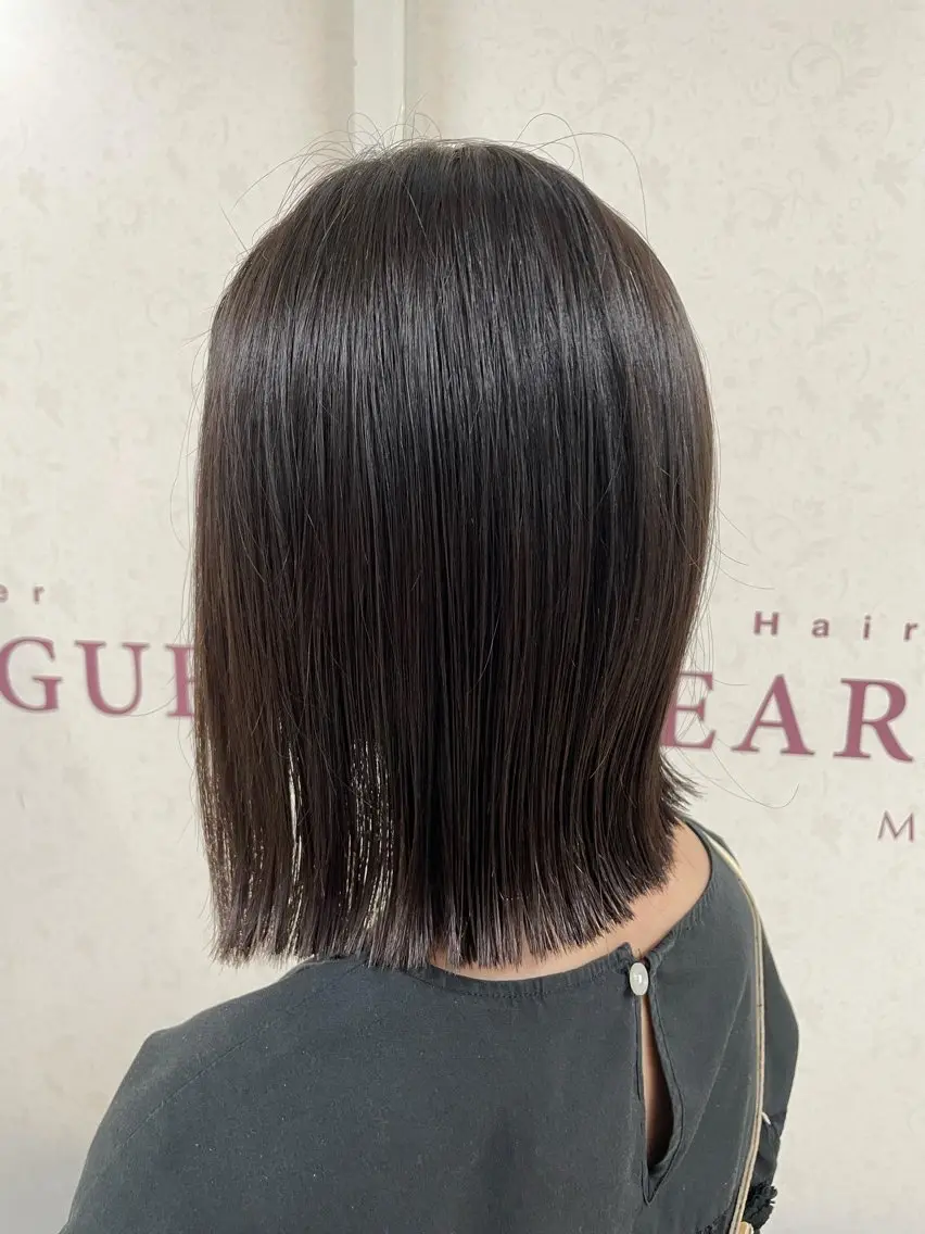 ミディアム ﾅﾁｭﾗﾙ艶ｶﾗｰ 戸田めぐみのヘアスタイル