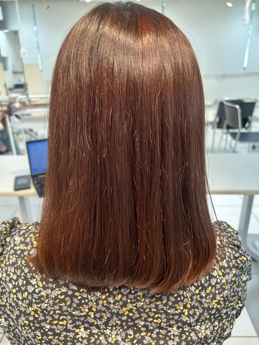 ミディアム 縮毛矯正 💜ྀིメンズカット 無料💜ྀིリオのヘアスタイル