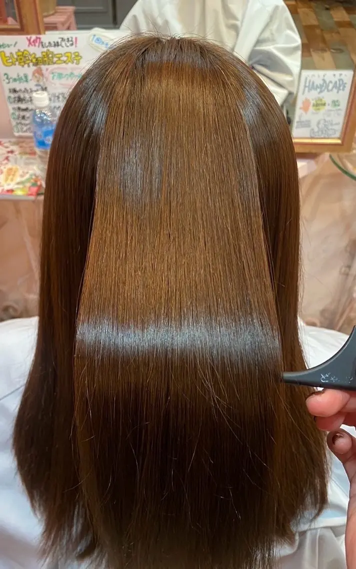 ロング 大川 真矢のヘアスタイル