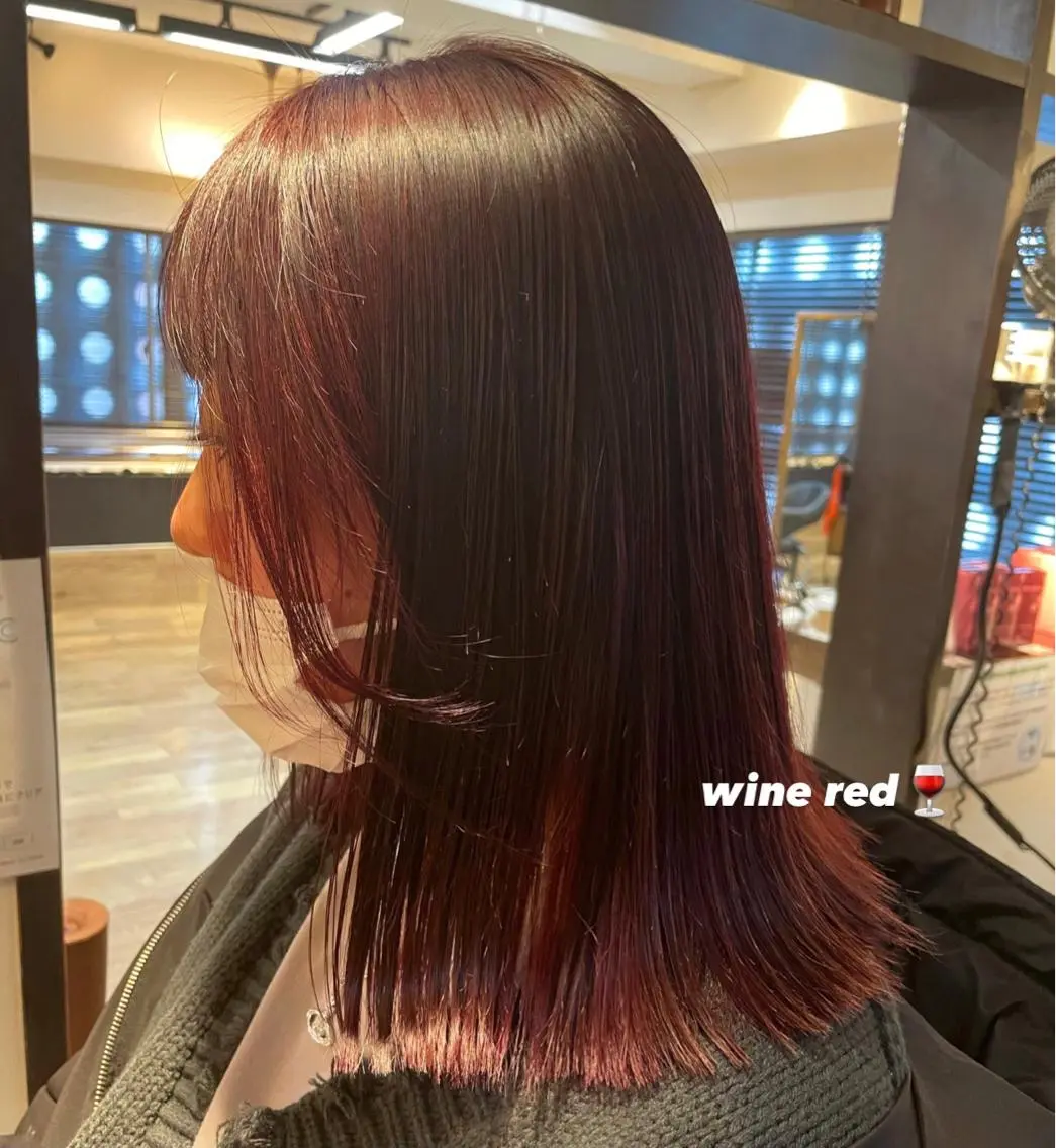 ミディアム カラー カット ヘアカラー トリートメント AOI🕊️横浜 メンズ/レイヤーのヘアスタイル