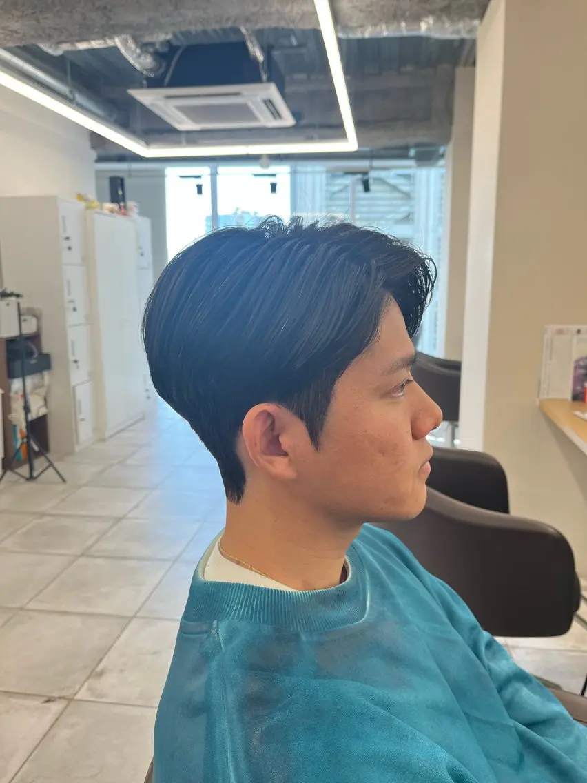 ショート パーマ メンズ 🏆メンズヘア特化 🥇代表りんぺーのヘアスタイル