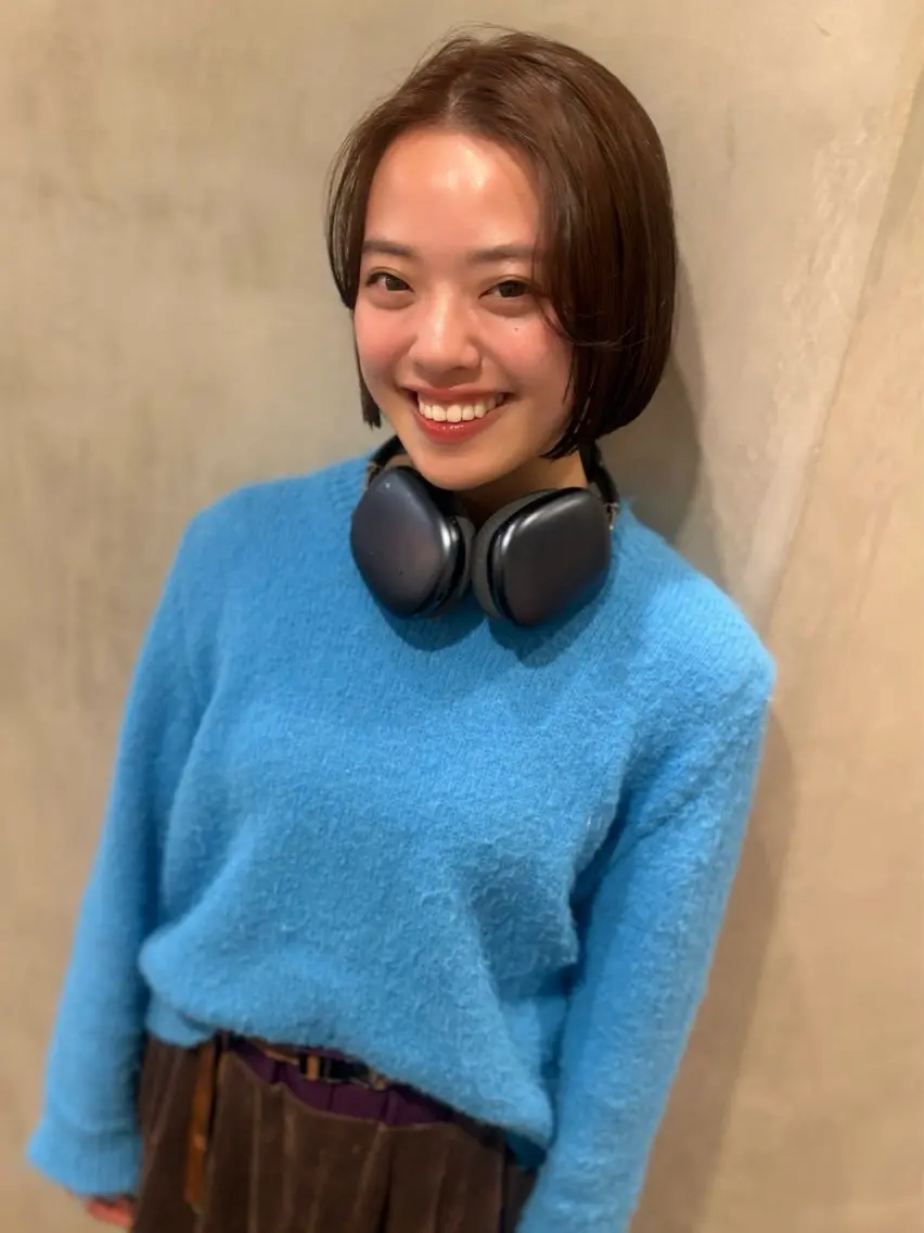 ショート カラー カット ヘアカラー トリートメント 優作 〜圧倒的信頼〜のヘアスタイル