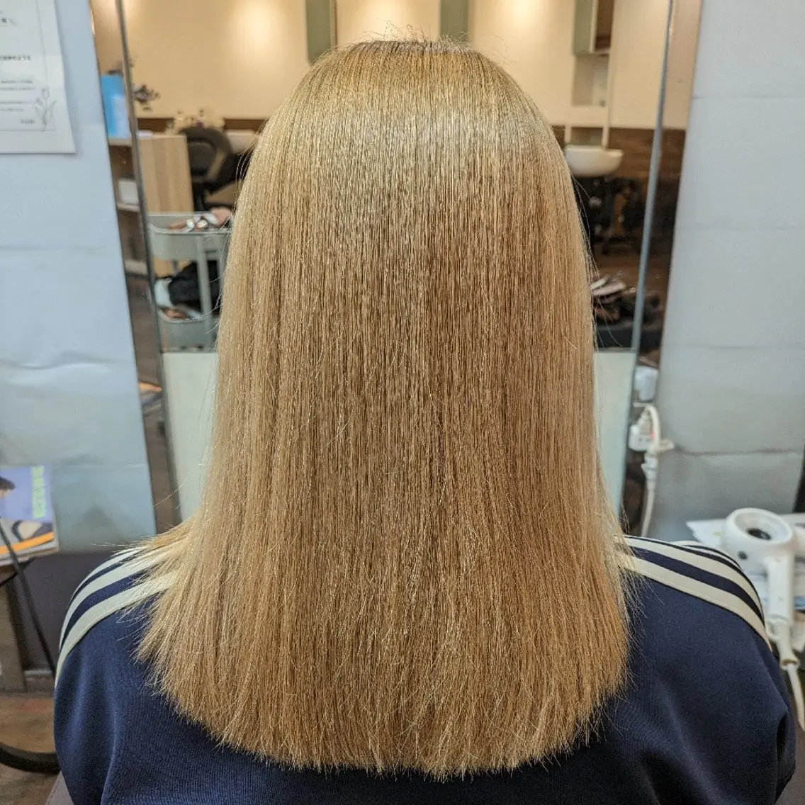 縮毛矯正 トリートメント 束感まつぱ🫧 なつき🫧のヘアスタイル