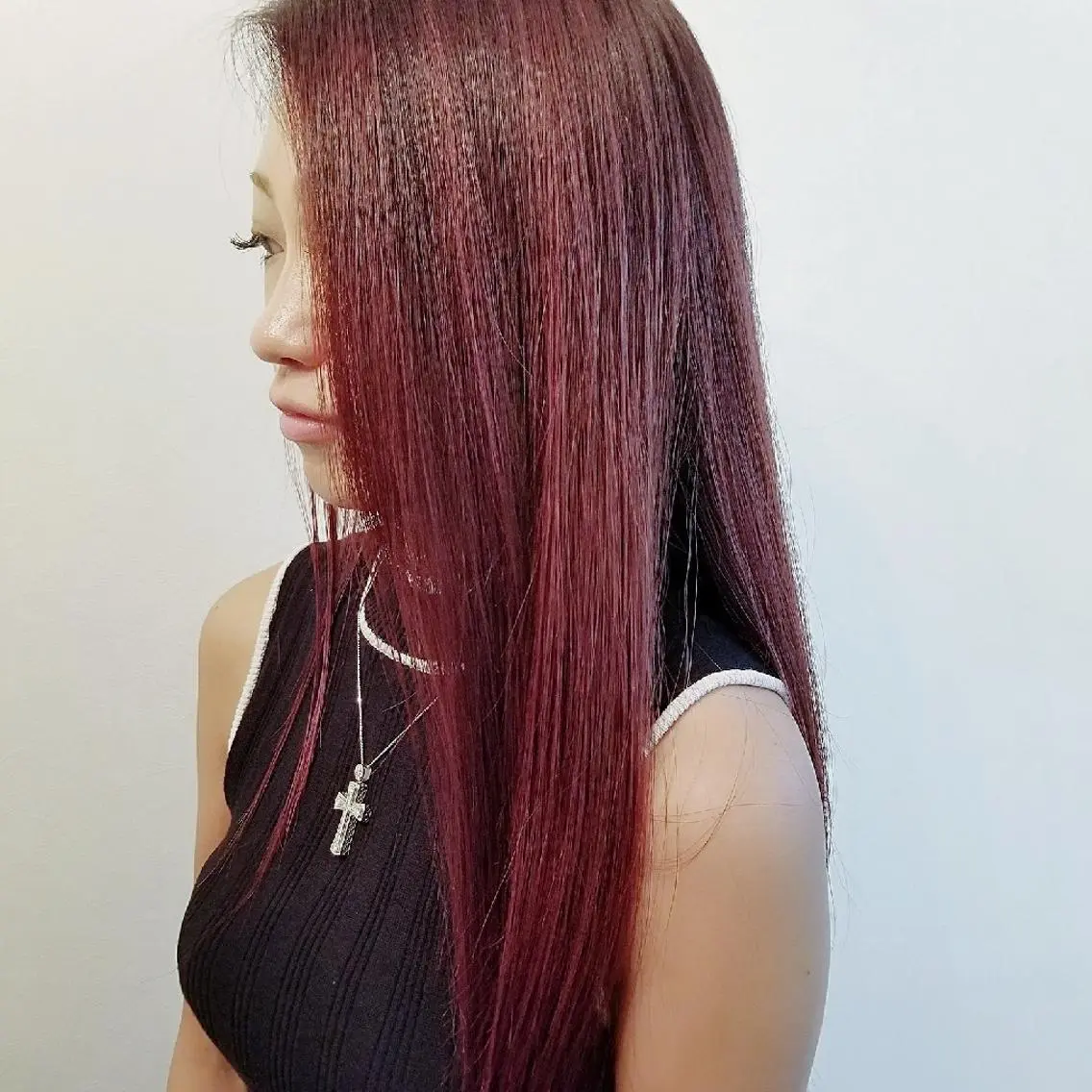 ロング カラー 伊藤 功士のヘアスタイル