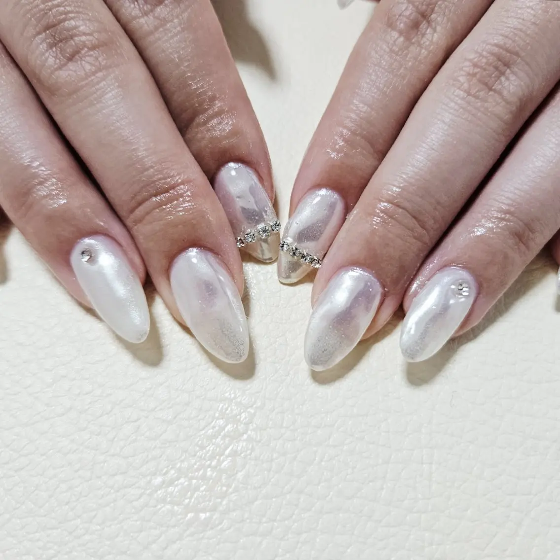 ネイル ハンドネイル shellnail さなえのネイルデザイン