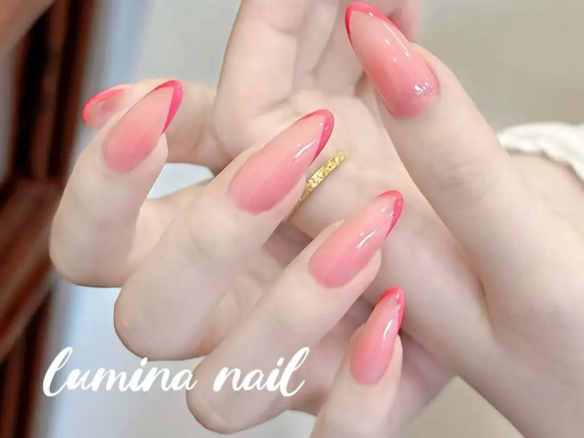 ネイル フレンチネイル LUMINA NAIL渋谷店のネイルデザイン