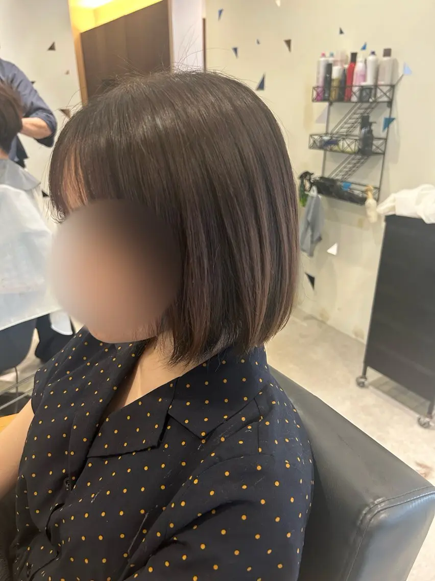 ミディアム 江川 輝星のヘアスタイル