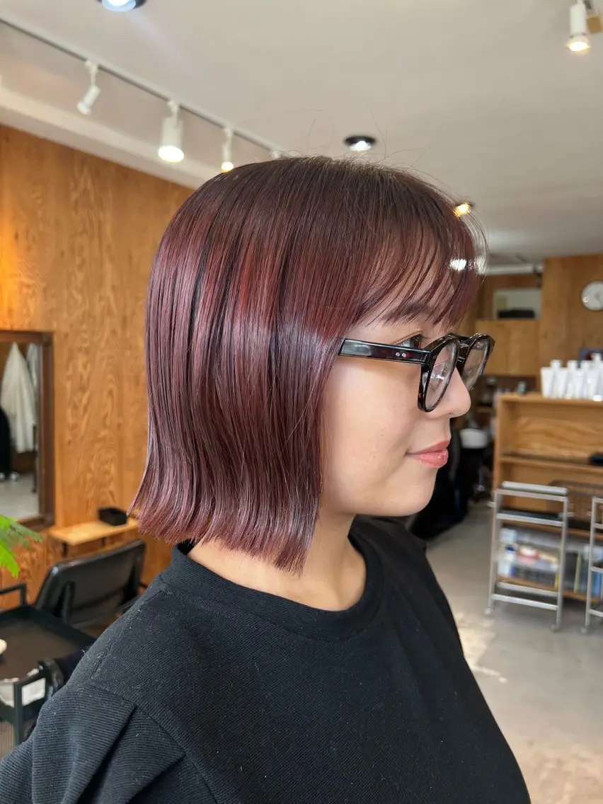 ショート moe .のヘアスタイル