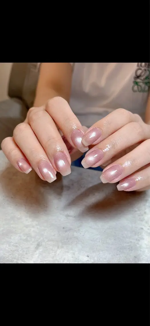ネイル フラッシュネイル ラメ(グリッター) マグネットネイル シンプルネイル ハンドネイル r.nailBY α 大阪福島区/岸本🧸のネイルデザイン