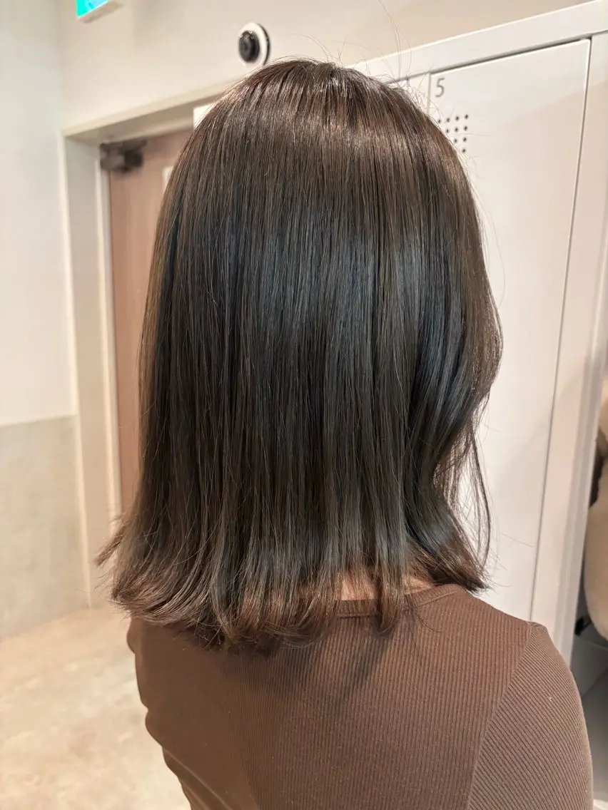 ショート カット トリートメント ヘッドスパ 朝楽スタイル🌼 千晶のヘアスタイル