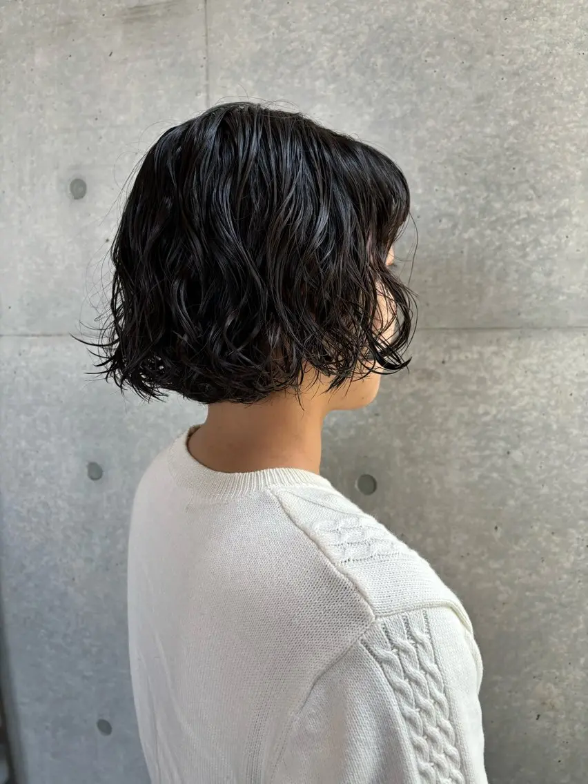 ショート パーマ 詩織/パーマ /代官山のヘアスタイル