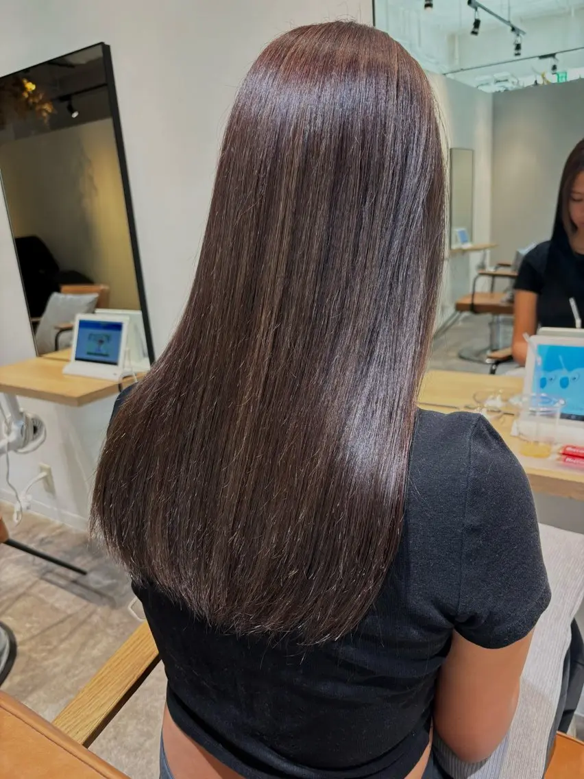 ロング カラー 髪質改善 髪質改善特化型美容師 🫧岡本璃来🫧のヘアスタイル