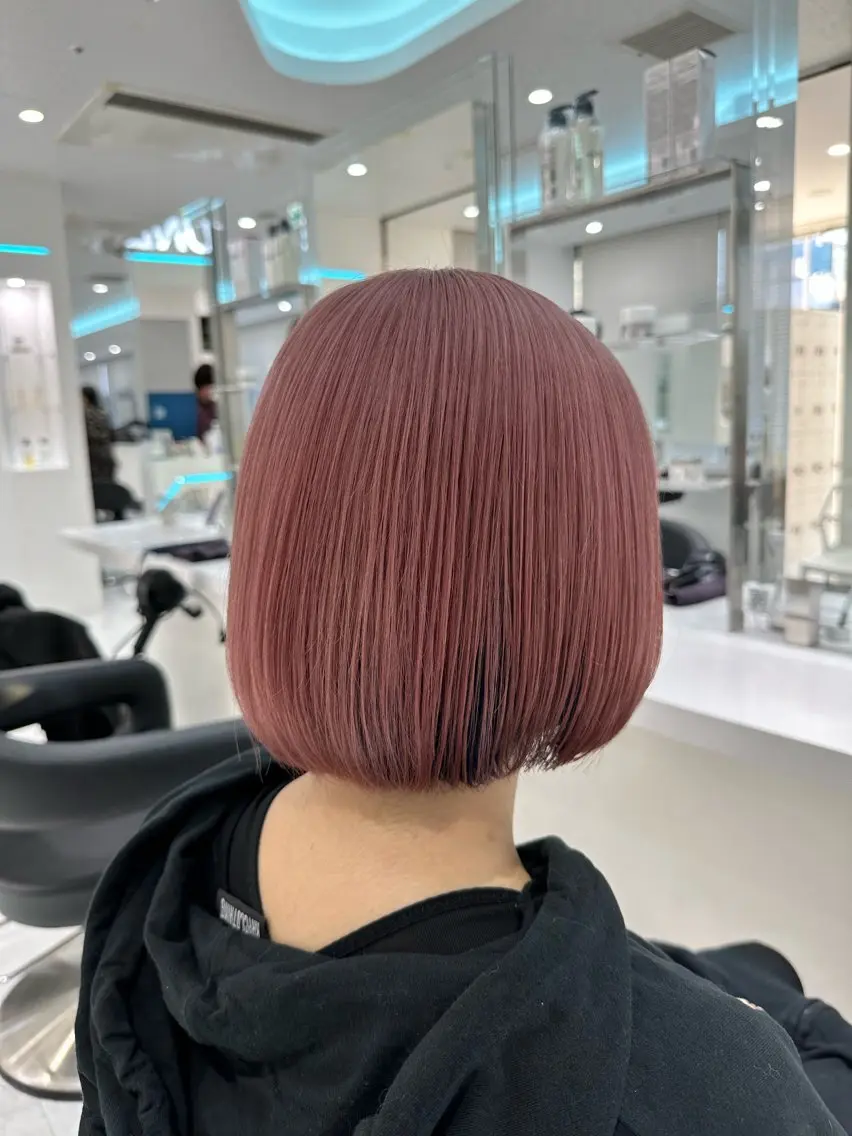 ミディアム カラー ヘアカラー ♡上品韓国髪♡ブラ ウン/SAYATOのヘアスタイル