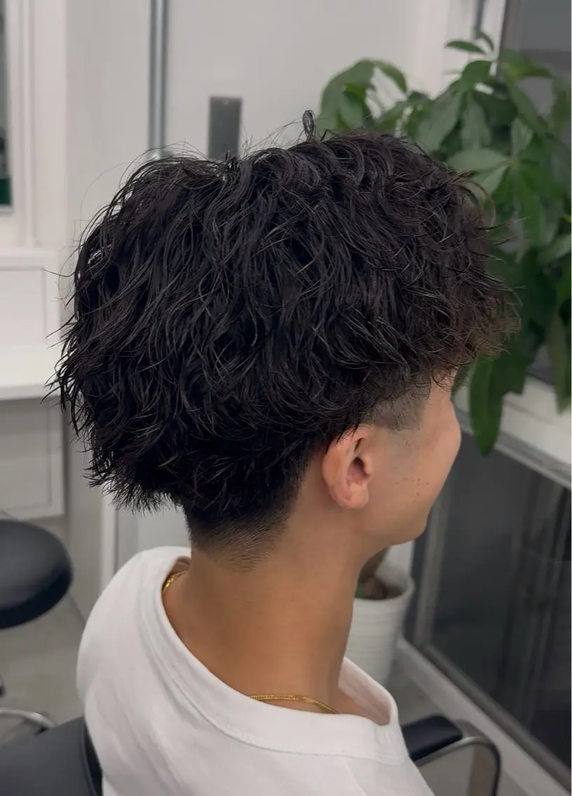カット✂️+パーマ🌀の写真