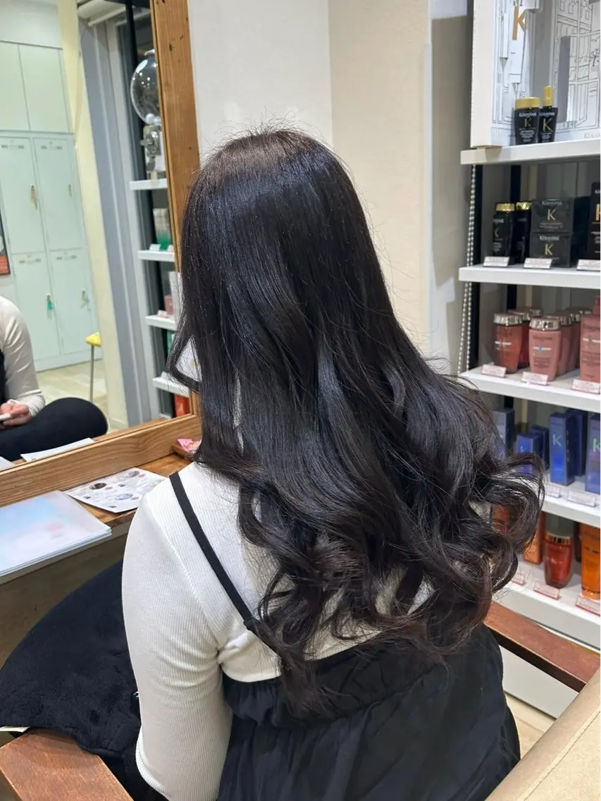 ロング カラー 暖色/ダブルカラー 💜 Sena 🫧のヘアスタイル