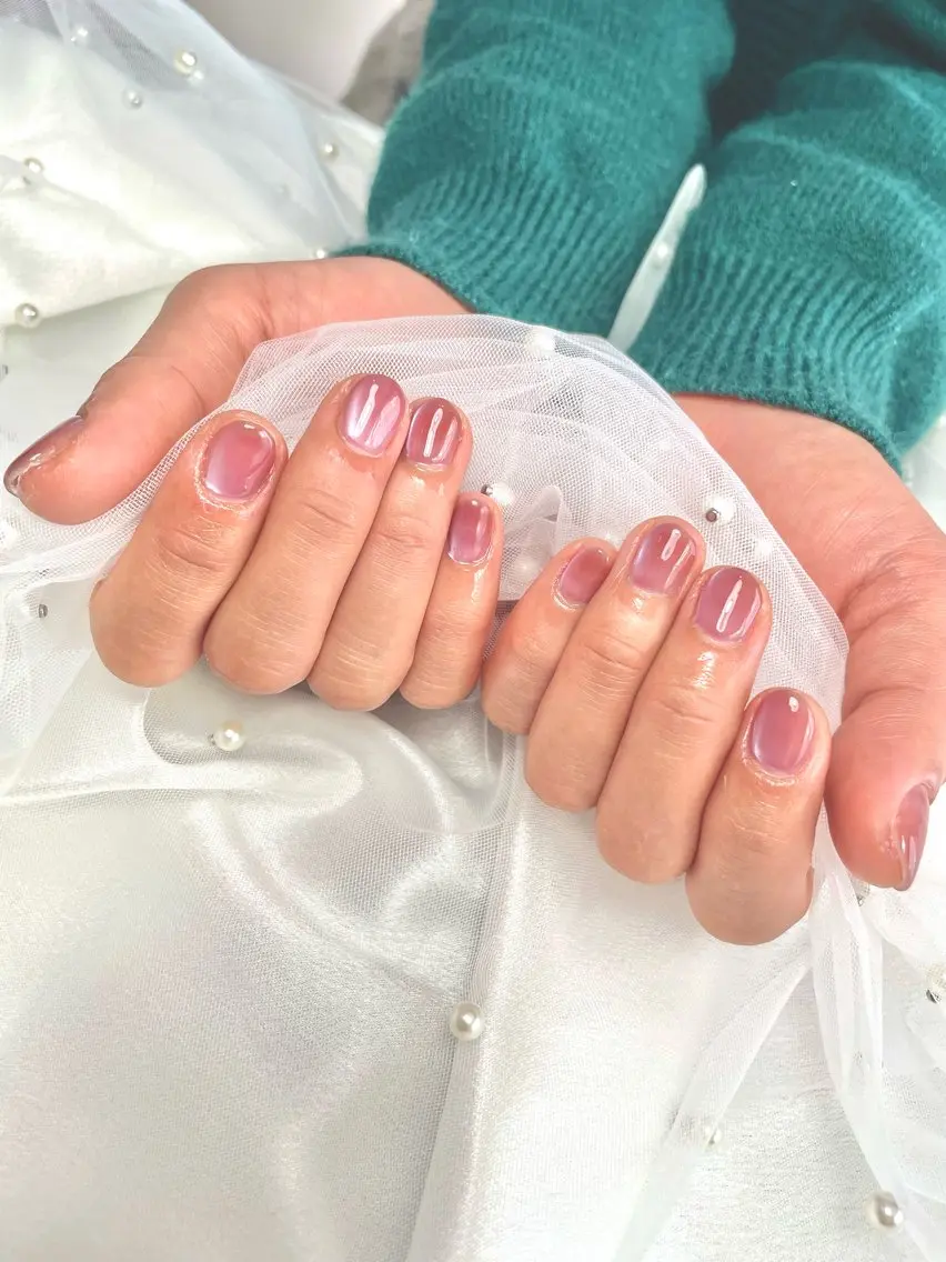 ネイル マグネットネイル ハンドネイル Betty❤︎ ネイル＆よもぎ蒸しのネイルデザイン
