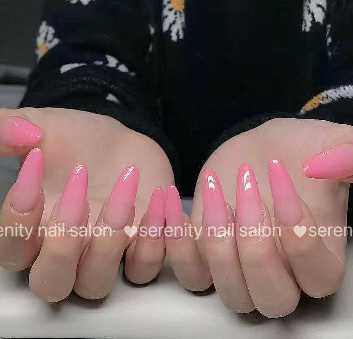 ネイル 長さ出し 持ち込み ワンホンネイル ハンドネイル ハンドケア 💜SE KIのネイルデザイン