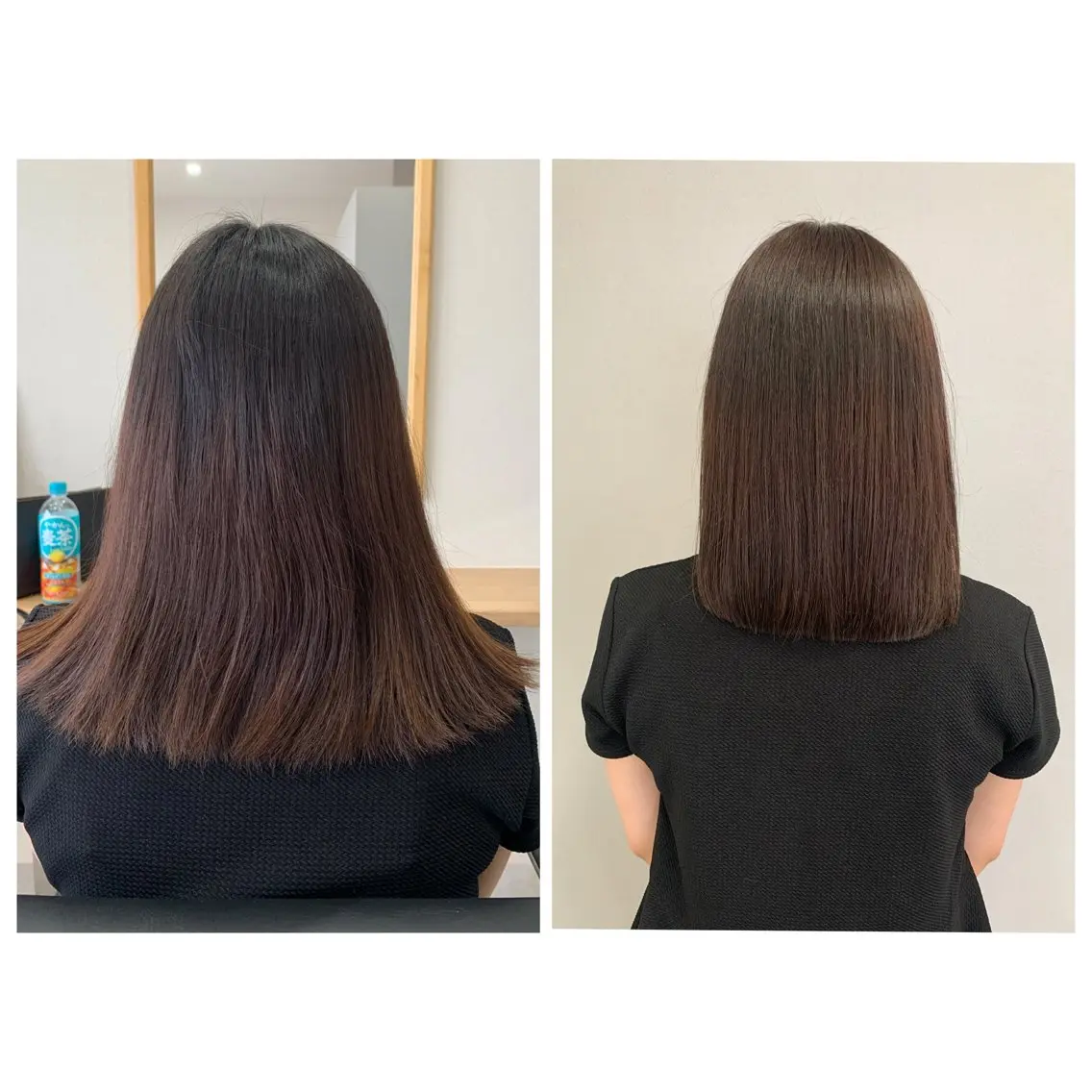ミディアム ラベンダーブラウン カット ヘアカラー トリートメント en.桐山 晃彦のヘアスタイル