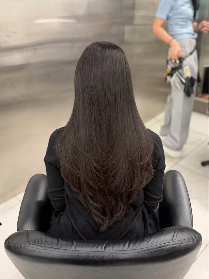 ロング カット トリートメント 髪質改善のプロ💟 kanonのヘアスタイル