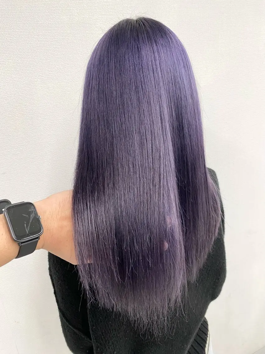 セミロング カットモデル急募🌈 技術責任者久保のヘアスタイル