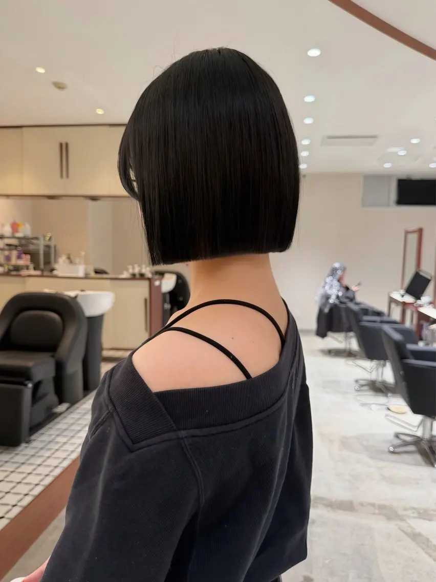 【✨大好評メンテナンスに✨】似合わせカット+外部補修＊ボブスタイルが人気＊の写真