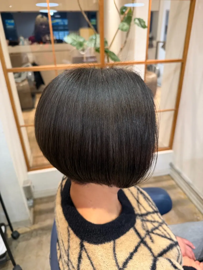 カラー 透明感カラー グレージュ オリーブグレージュ オリーブグレー さとう あづみのヘアスタイル