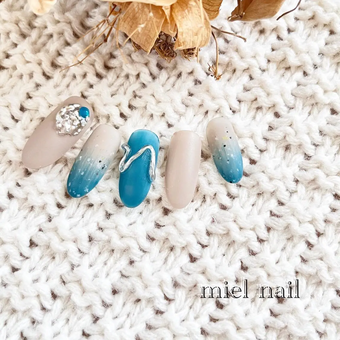 ネイル ハンドネイル miel nailのネイルデザイン