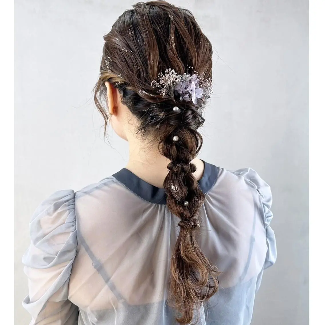 ヘアセット(パーティーセット)の写真