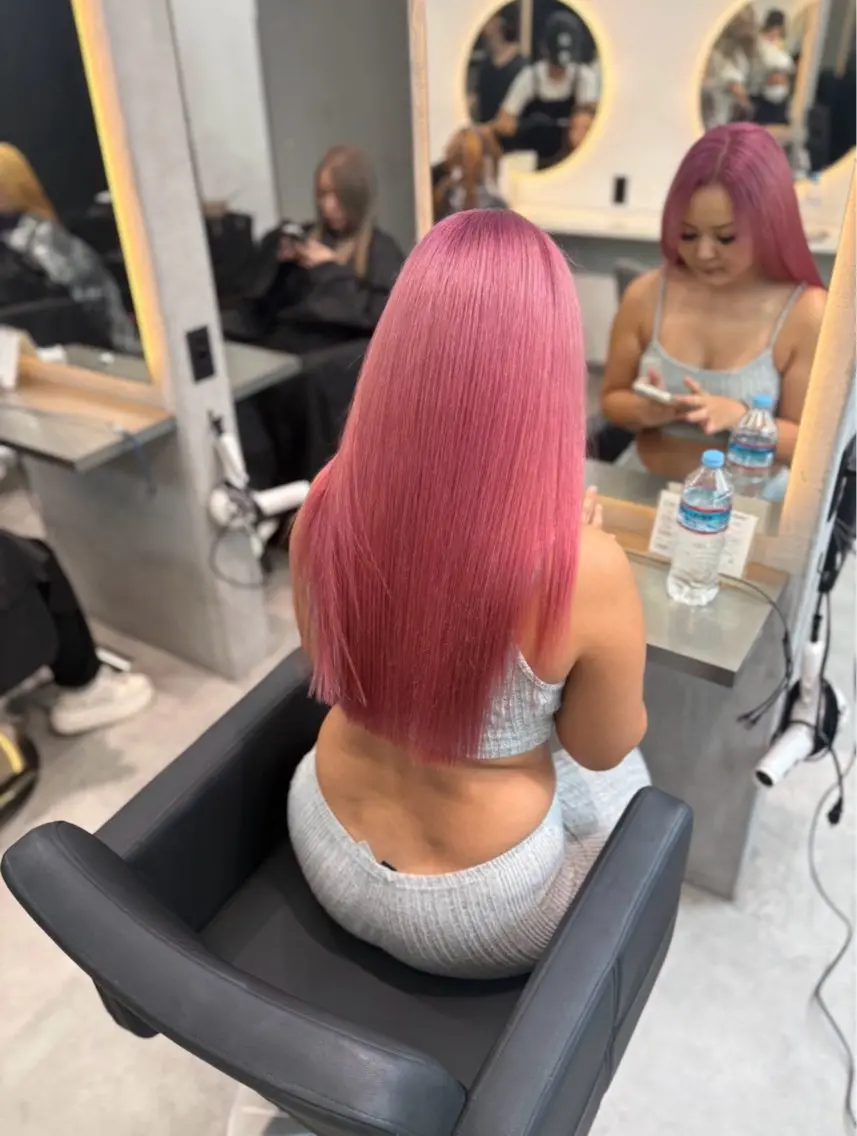 ロング ヘアカラー 店長山田 やまでぃーのヘアスタイル
