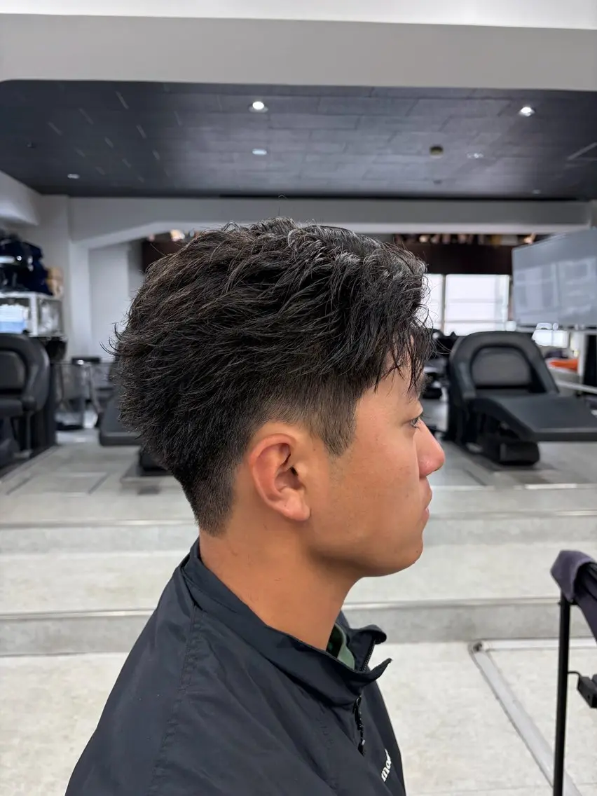 ショート メンズ カット 【"漢らしい" 作ります】昇陽のヘアスタイル