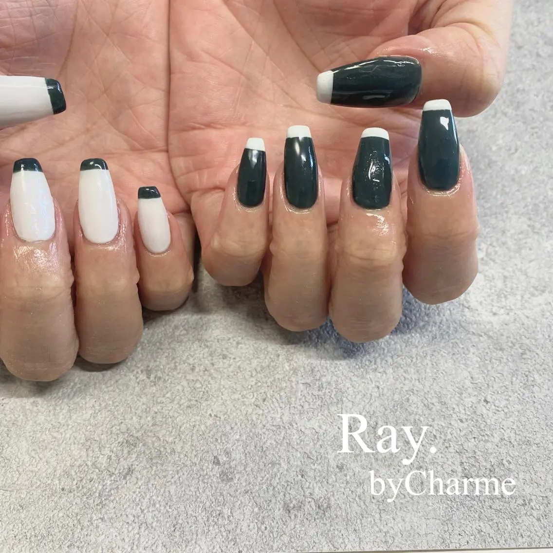 ネイル Ray. ／綺麗目ニュアンスのネイルデザイン