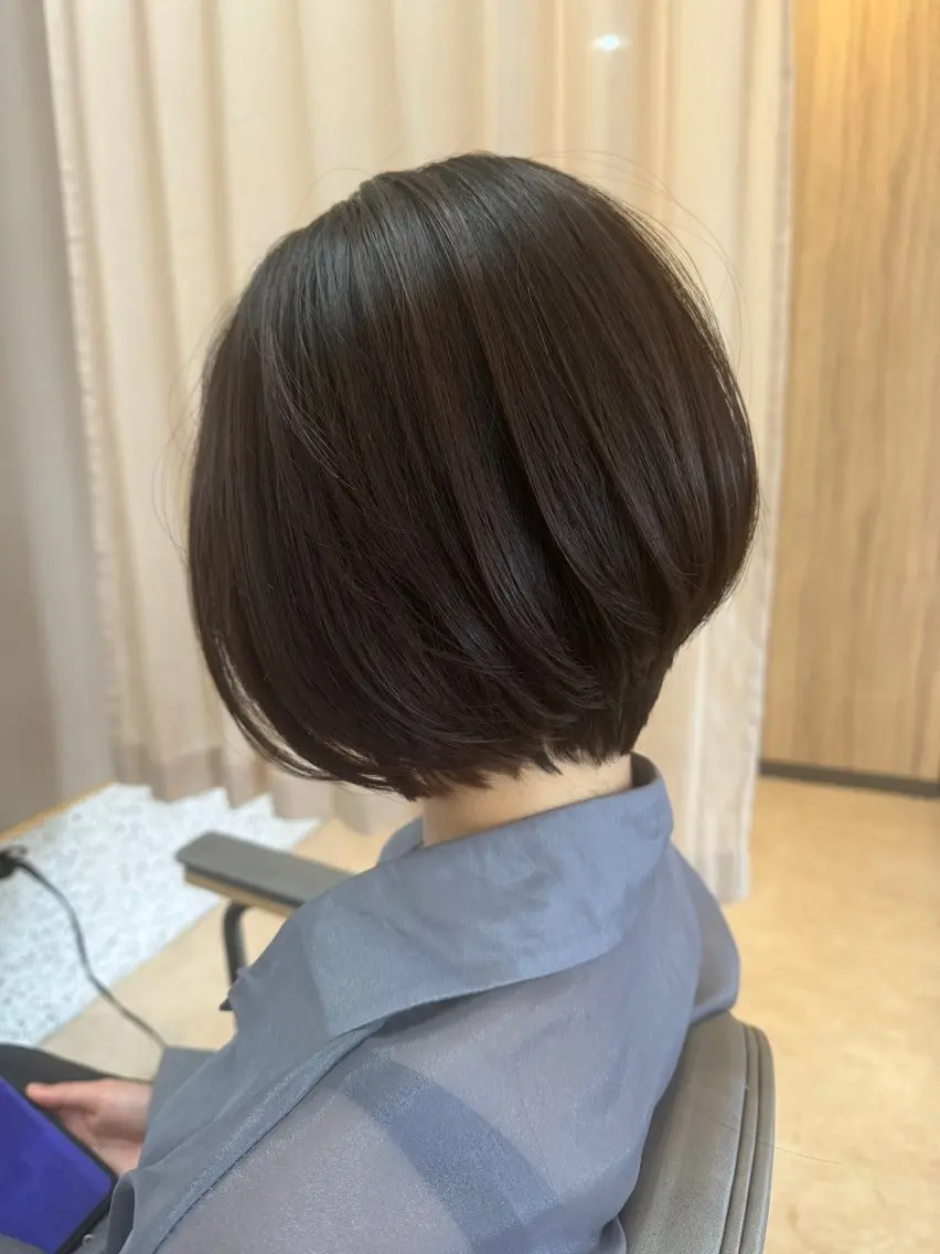ショート カット トリートメント 艶髪カラー😊 西久保光✂️のヘアスタイル