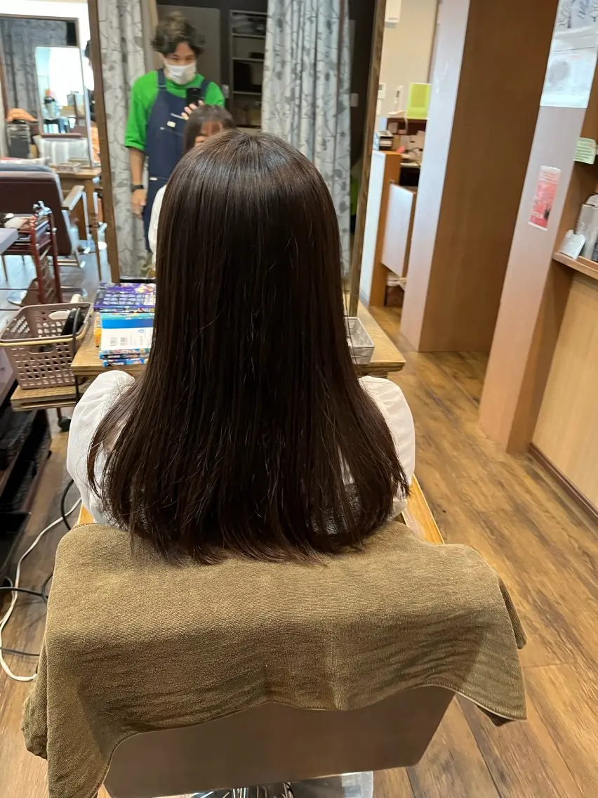 ロング パーマ トリートメント 大人女子&髪改善専門 Nobuフリーランスのヘアスタイル