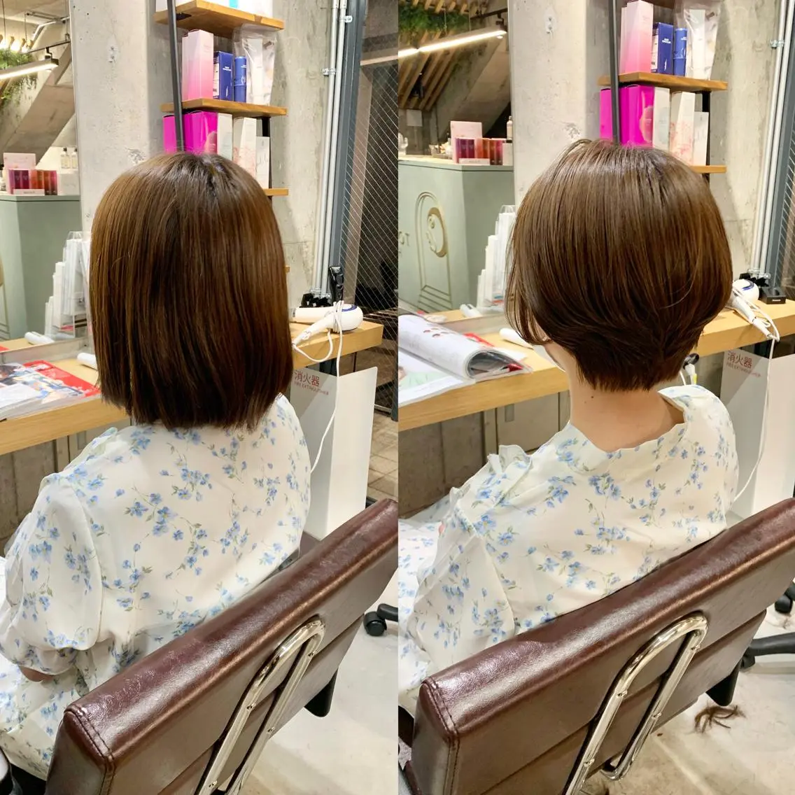 ショート 七原 海夕のヘアスタイル