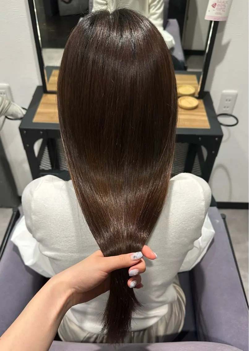 ご新規様限定価格❕🤍🤍サラ艶美髪に🌙南式酸性ストレート🪄︎︎✨の写真