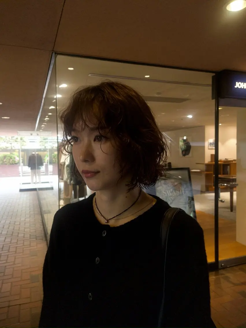 ショート パーマ ボブ NORA Harumi🌞のヘアスタイル
