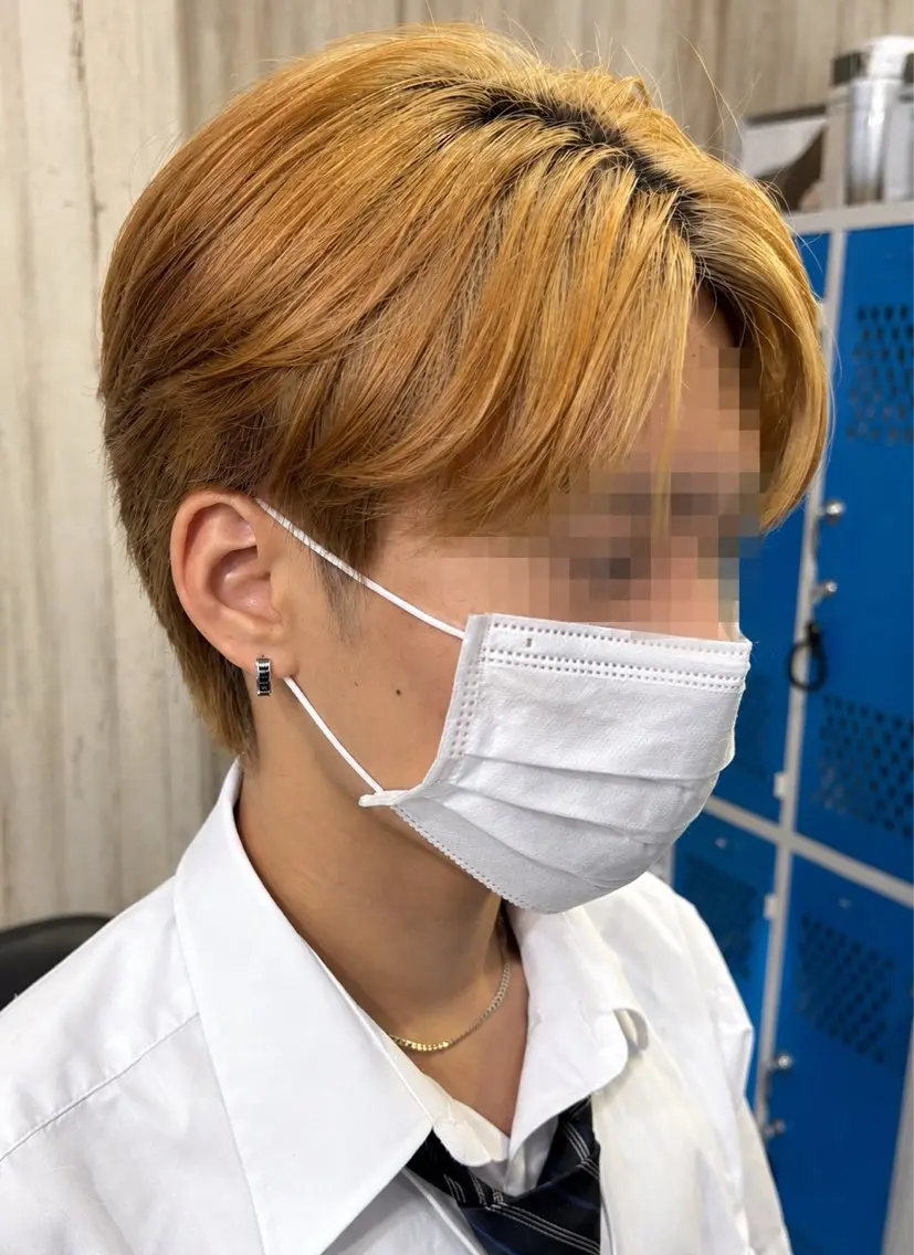 ショート メンズ カット 齋藤 優太朗のヘアスタイル