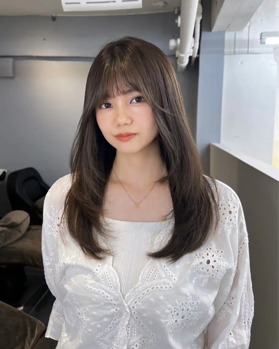 🐰ミニモ学割U24🐰【カット＋プレミアムケアカラー(クイックスパ＋コテ巻き仕上げ♡込み】の写真