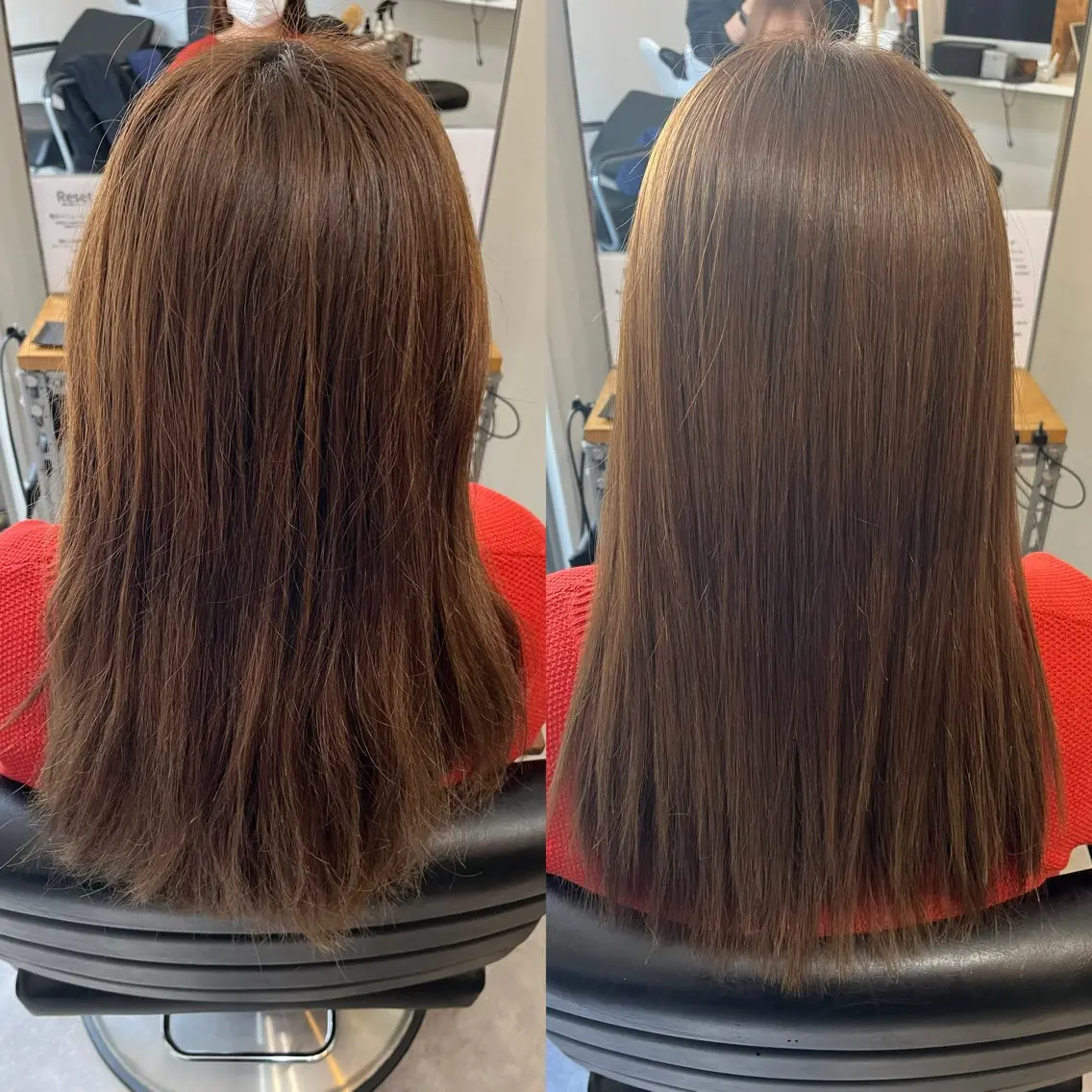 セミロング カット ヘアカラー トリートメント OFF YUYAのヘアスタイル